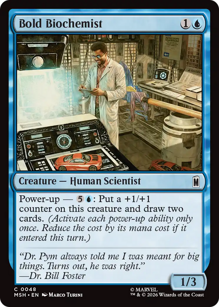 Bold Biochemist [Marvel Super Heroes] | Exor Games New Glasgow