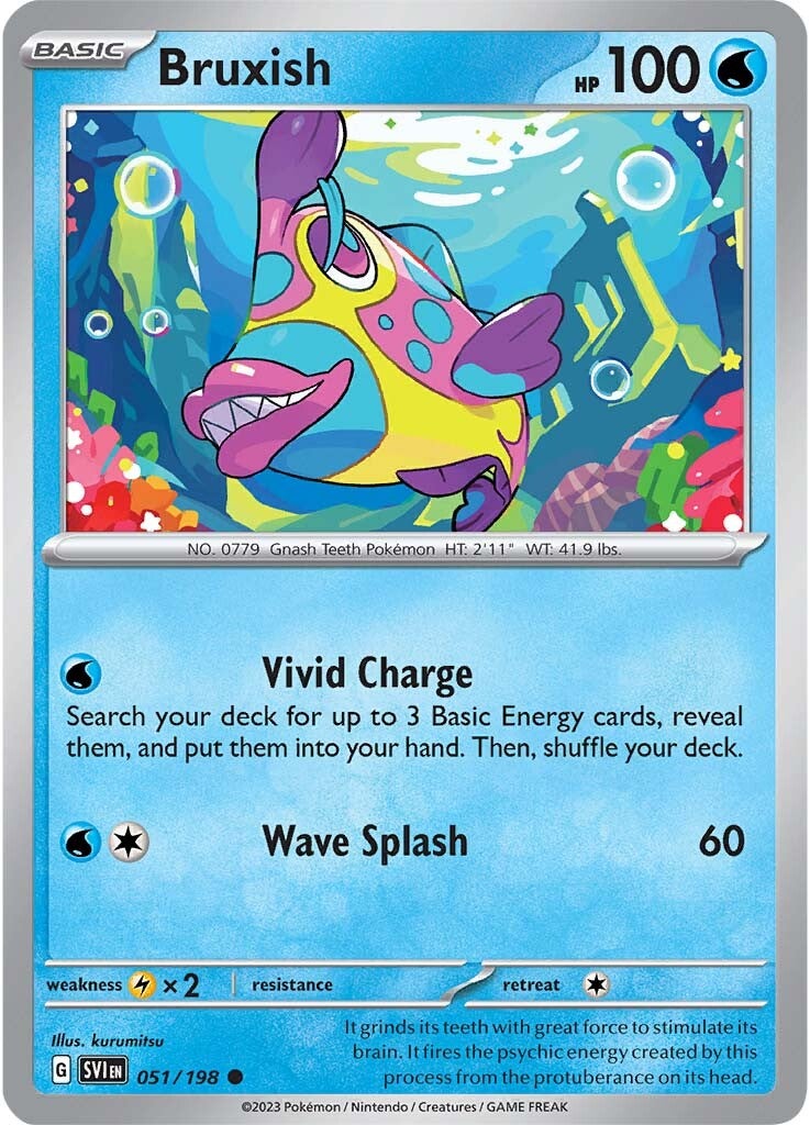 Bruxish (051/198) [Scarlet & Violet: Base Set] | Exor Games New Glasgow