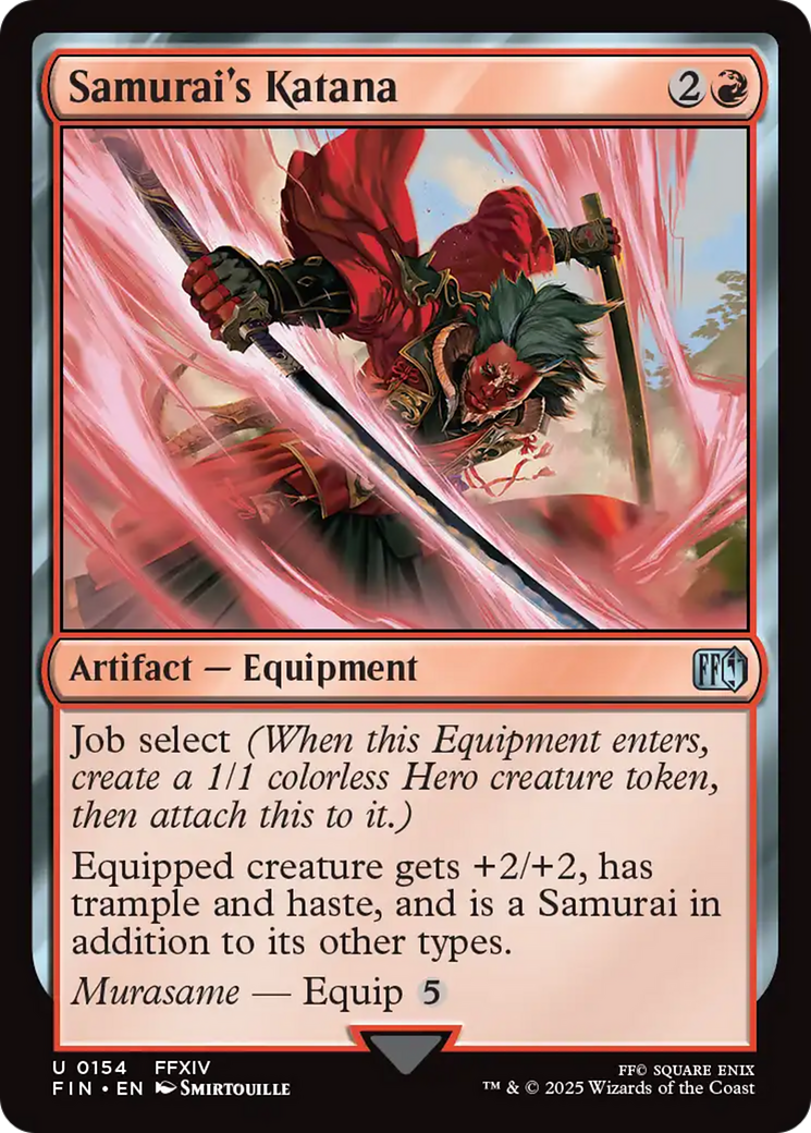 Samurai's Katana [FINAL FANTASY] | Exor Games New Glasgow