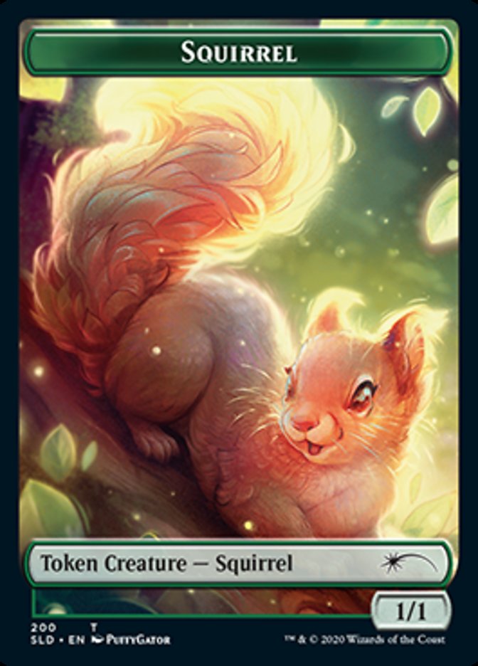 Squirrel Token [Secret Lair Drop Series] | Exor Games New Glasgow