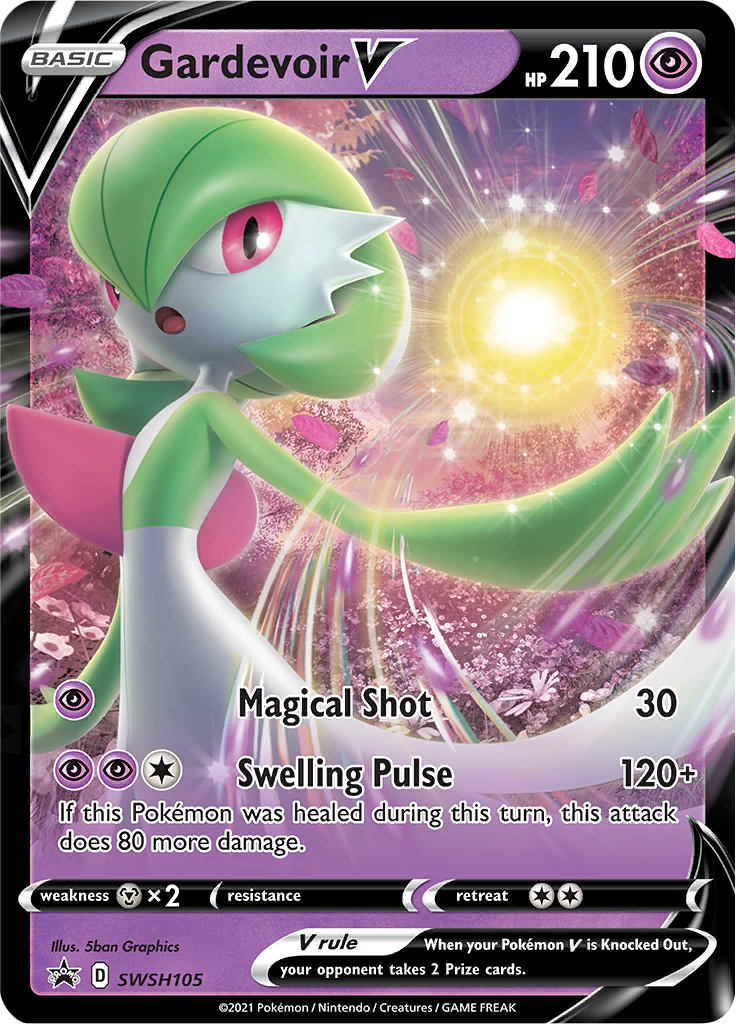 Gardevoir V (SWSH105) [Sword & Shield: Black Star Promos] | Exor Games New Glasgow