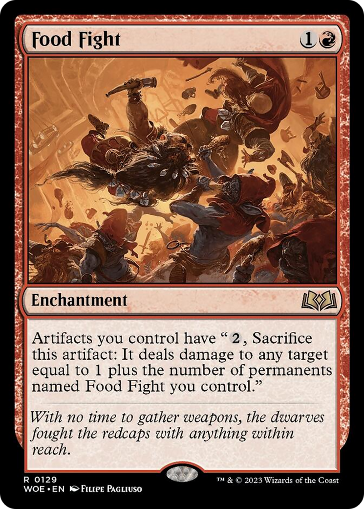 Food Fight [Wilds of Eldraine] | Exor Games New Glasgow