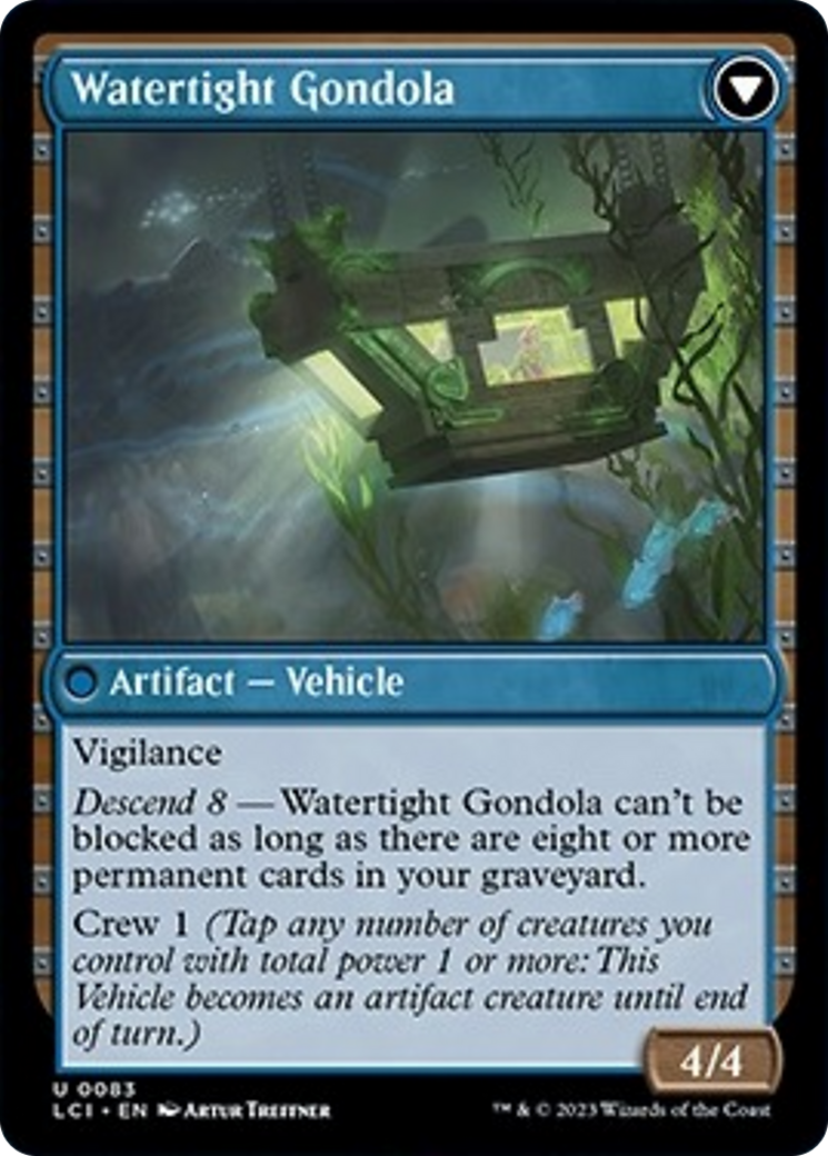 Waterlogged Hulk // Watertight Gondola [The Lost Caverns of Ixalan] | Exor Games New Glasgow