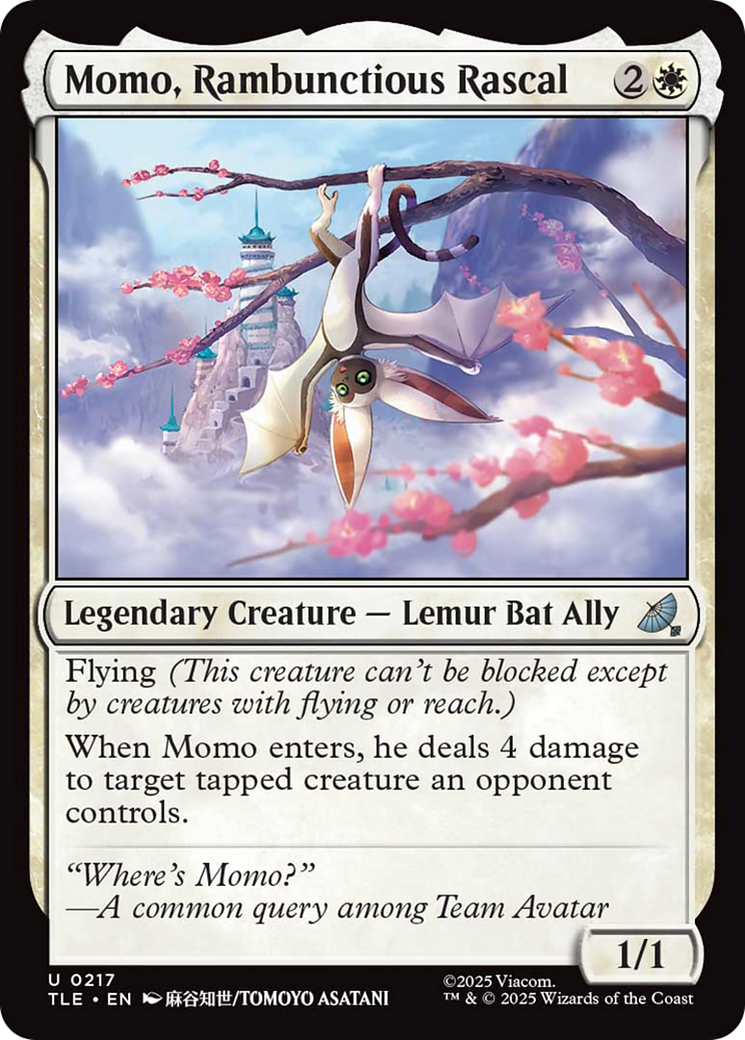 Momo, Rambunctious Rascal [Avatar: The Last Airbender: Eternal-Legal] | Exor Games New Glasgow