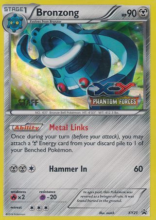 Bronzong (XY21) (Staff) [XY: Black Star Promos] | Exor Games New Glasgow