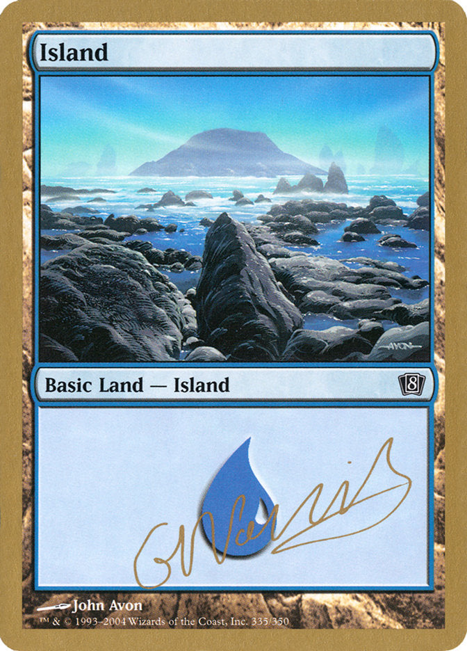 Island (gn335) (Gabriel Nassif) [World Championship Decks 2004] | Exor Games New Glasgow