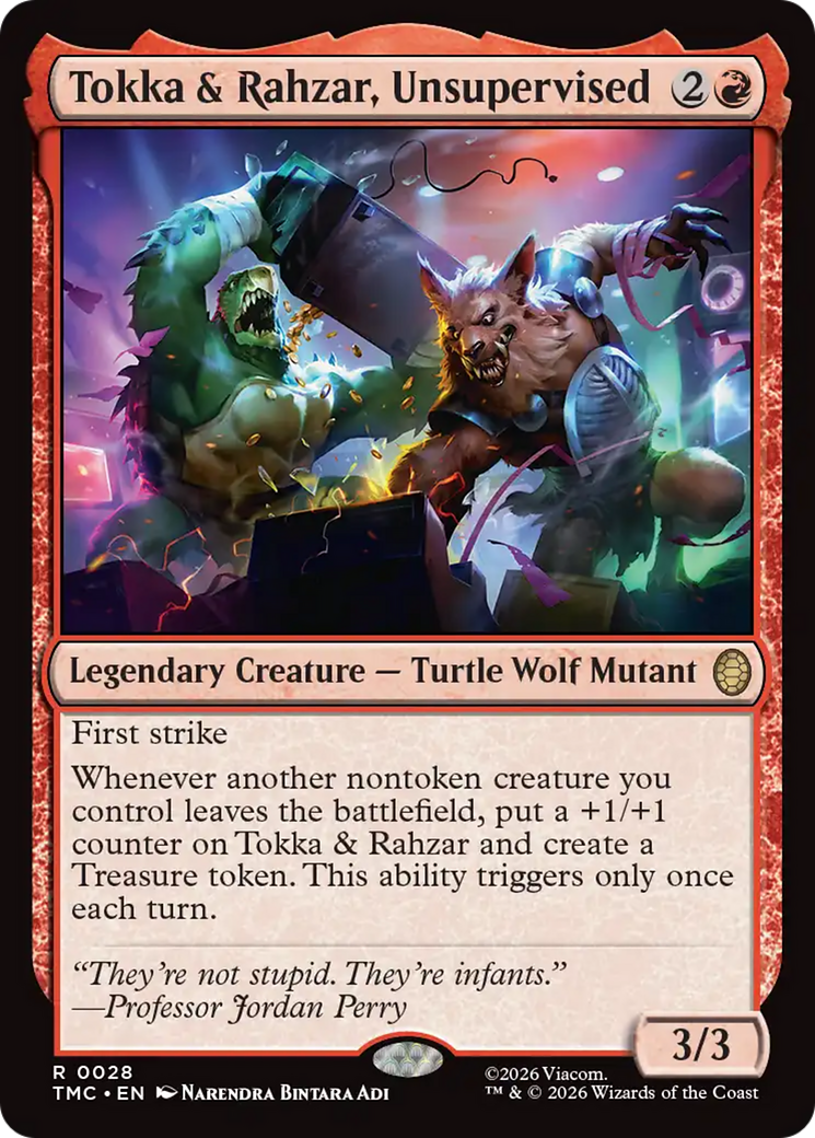 Tokka & Rahzar, Unsupervised [Teenage Mutant Ninja Turtles Commander] | Exor Games New Glasgow