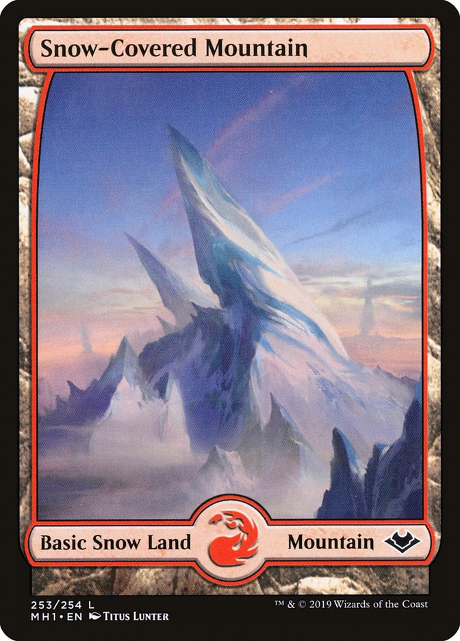 Snow-Covered Mountain [Modern Horizons] | Exor Games New Glasgow