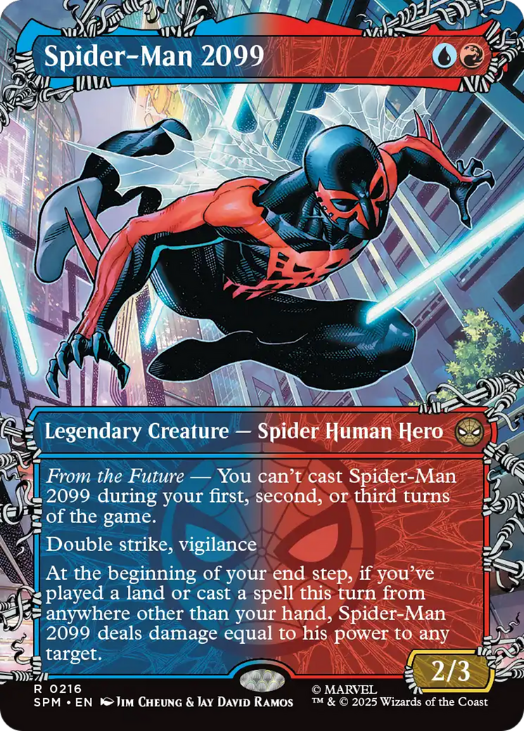 Spider-Man 2099 (0216) (Borderless) [Marvel's Spider-Man] | Exor Games New Glasgow
