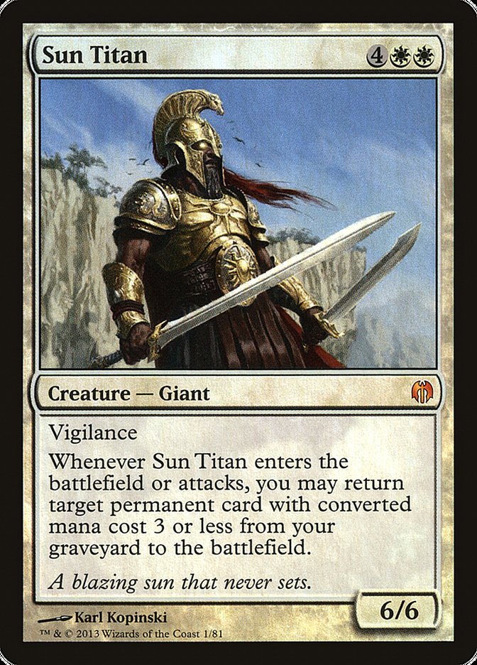 Sun Titan [Duel Decks: Heroes vs. Monsters] | Exor Games New Glasgow