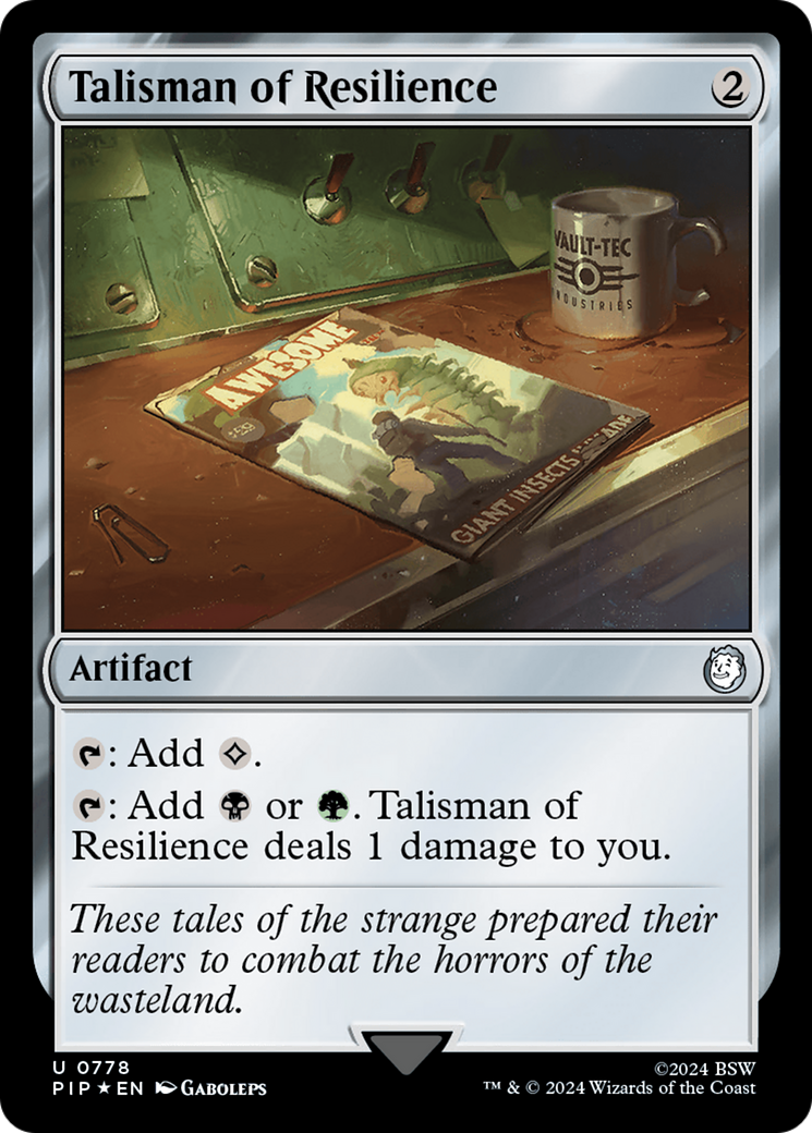 Talisman of Resilience (Surge Foil) [Fallout] | Exor Games New Glasgow