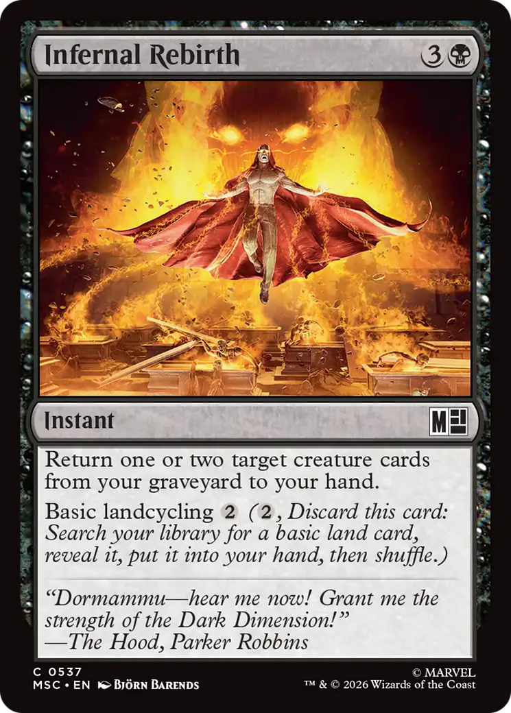 Infernal Rebirth [Marvel Super Heroes Commander] | Exor Games New Glasgow