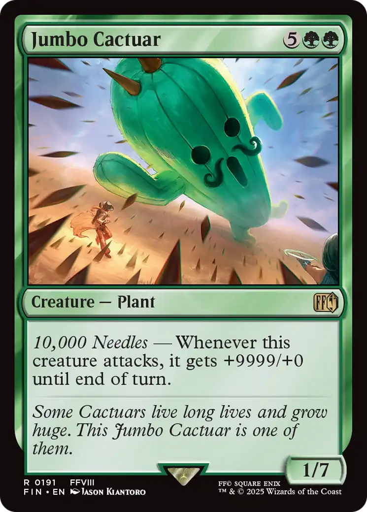 Jumbo Cactuar [FINAL FANTASY] | Exor Games New Glasgow