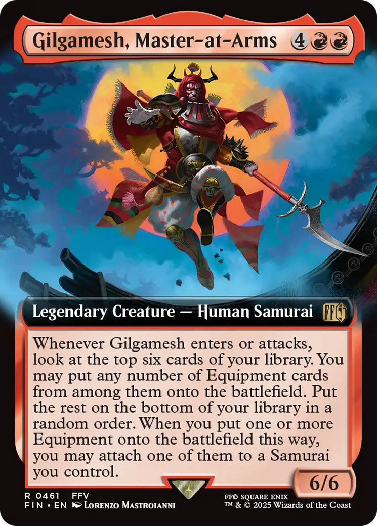 Gilgamesh, Master-at-Arms (Extended Art) [FINAL FANTASY] | Exor Games New Glasgow