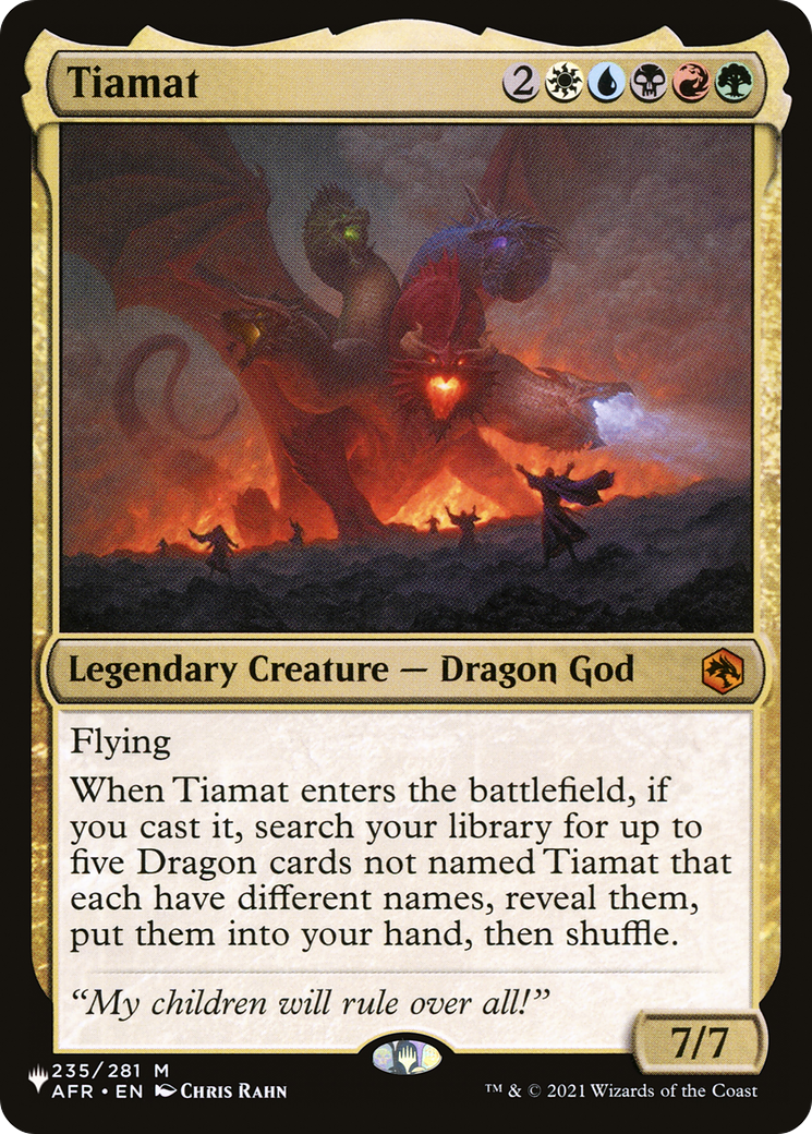 Tiamat [The List] | Exor Games New Glasgow