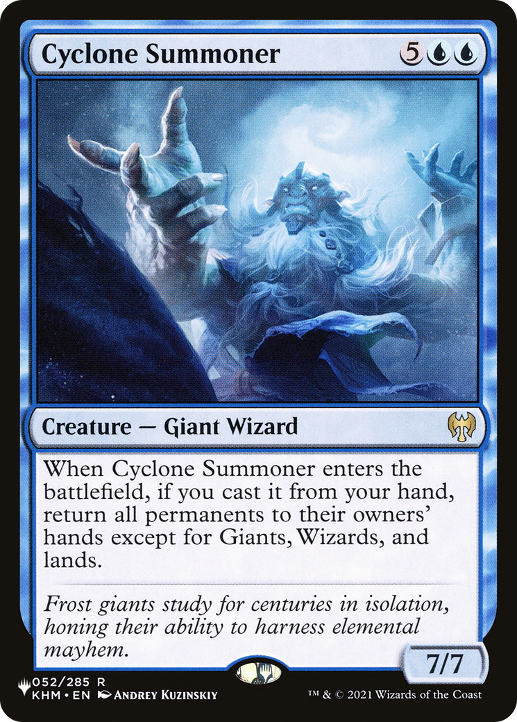Cyclone Summoner [The List] | Exor Games New Glasgow
