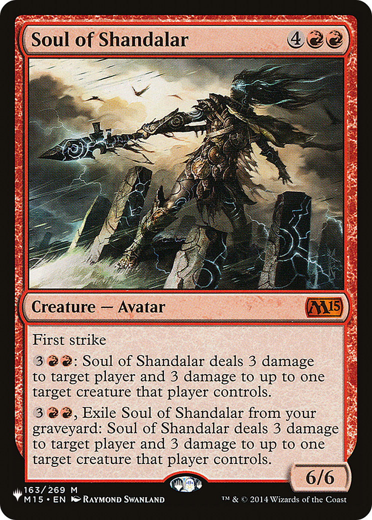 Soul of Shandalar [The List] | Exor Games New Glasgow