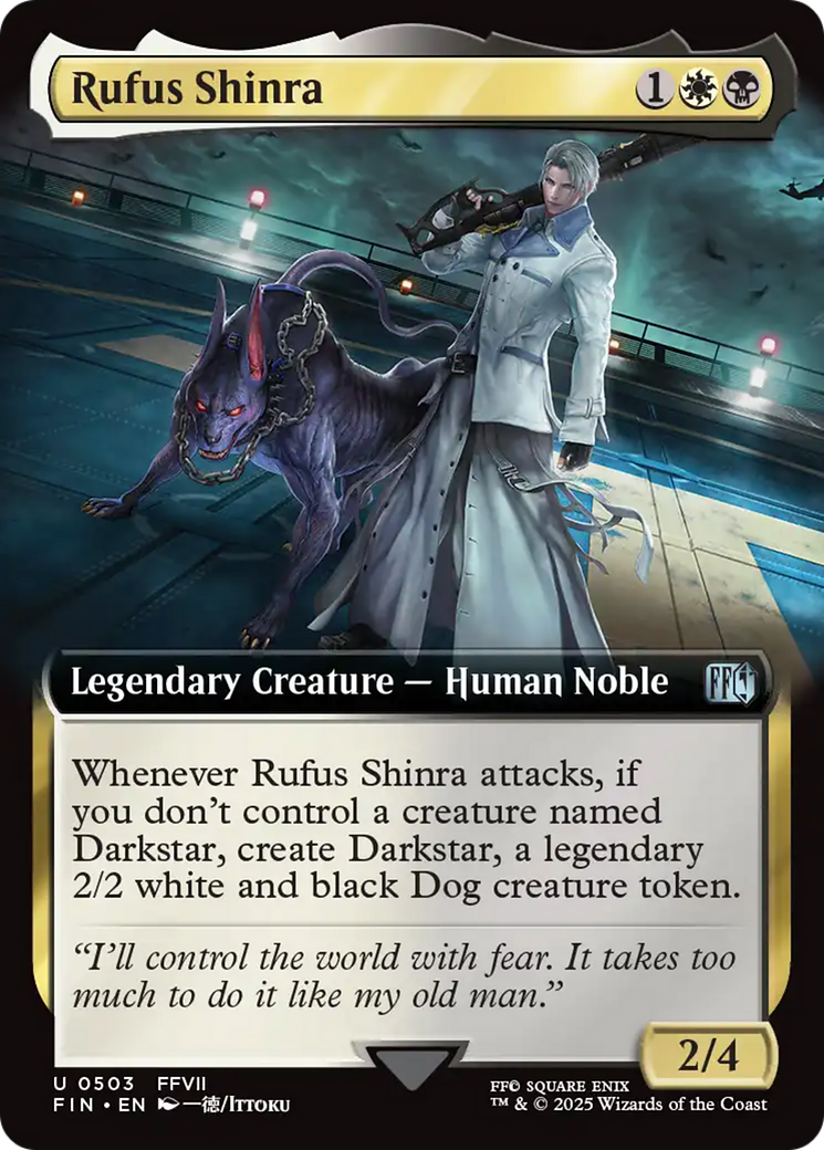 Rufus Shinra (Extended Art) [FINAL FANTASY] | Exor Games New Glasgow