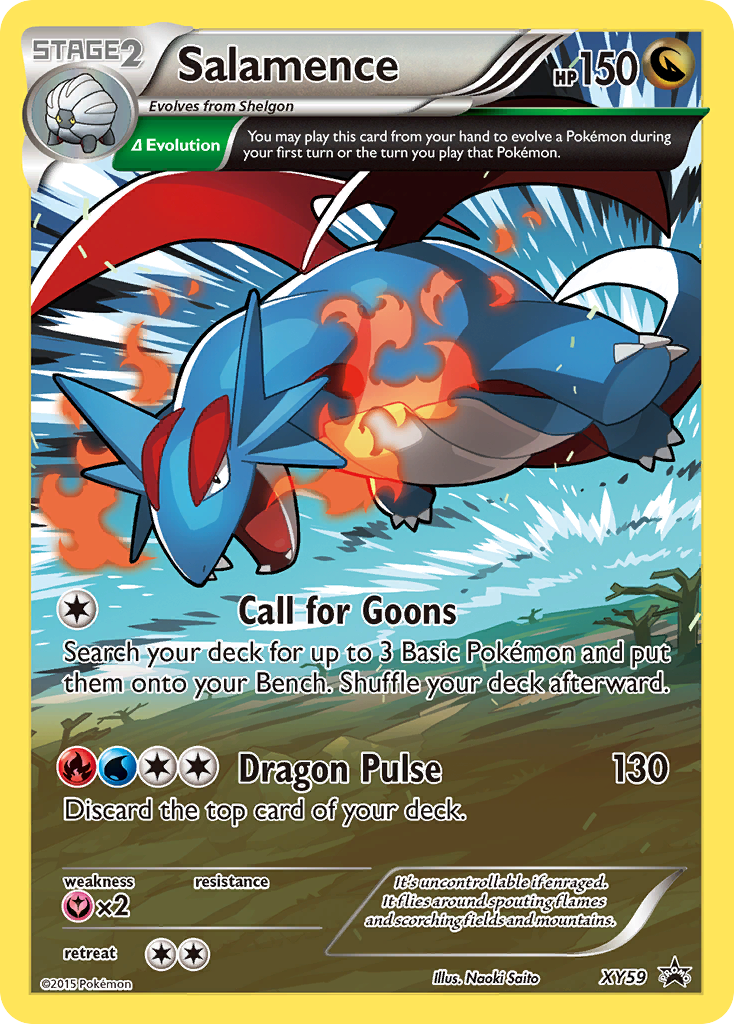 Salamence (XY59) [XY: Black Star Promos] | Exor Games New Glasgow