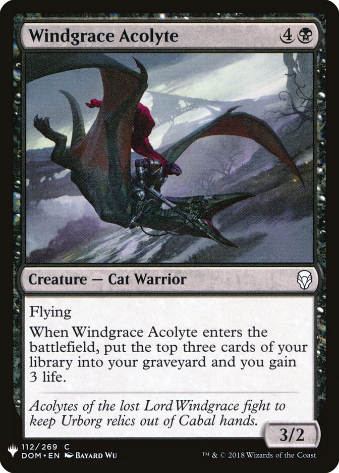 Windgrace Acolyte [Mystery Booster] | Exor Games New Glasgow