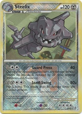 Steelix (24/95) (League Promo) [HeartGold & SoulSilver: Unleashed] | Exor Games New Glasgow