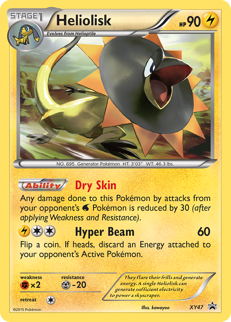 Heliolisk (XY47) [XY: Black Star Promos] | Exor Games New Glasgow