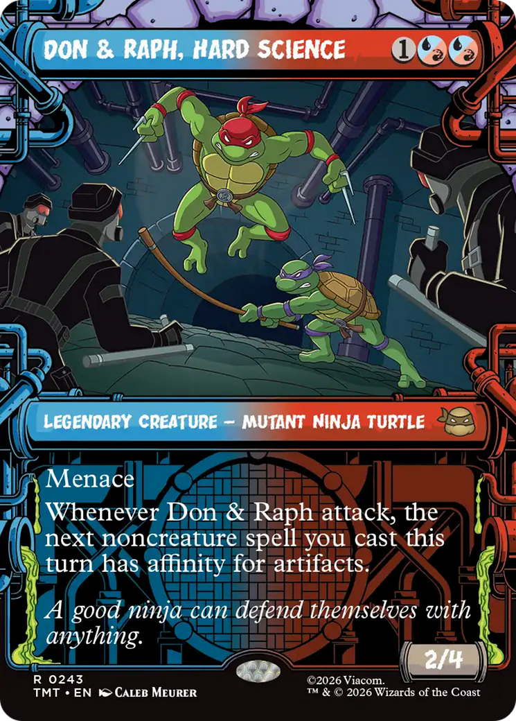 Don & Raph, Hard Science (Showcase) [Teenage Mutant Ninja Turtles] | Exor Games New Glasgow