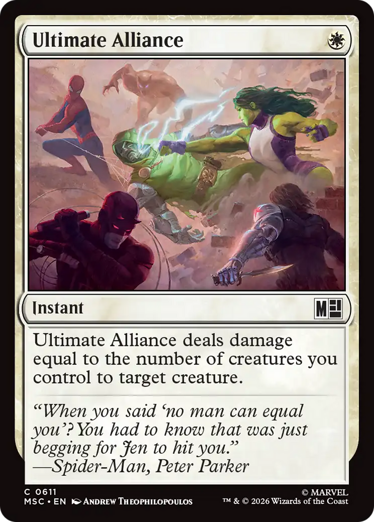 Ultimate Alliance [Marvel Super Heroes Commander] | Exor Games New Glasgow