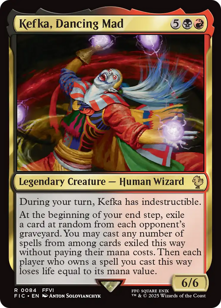 Kefka, Dancing Mad [FINAL FANTASY Commander] | Exor Games New Glasgow