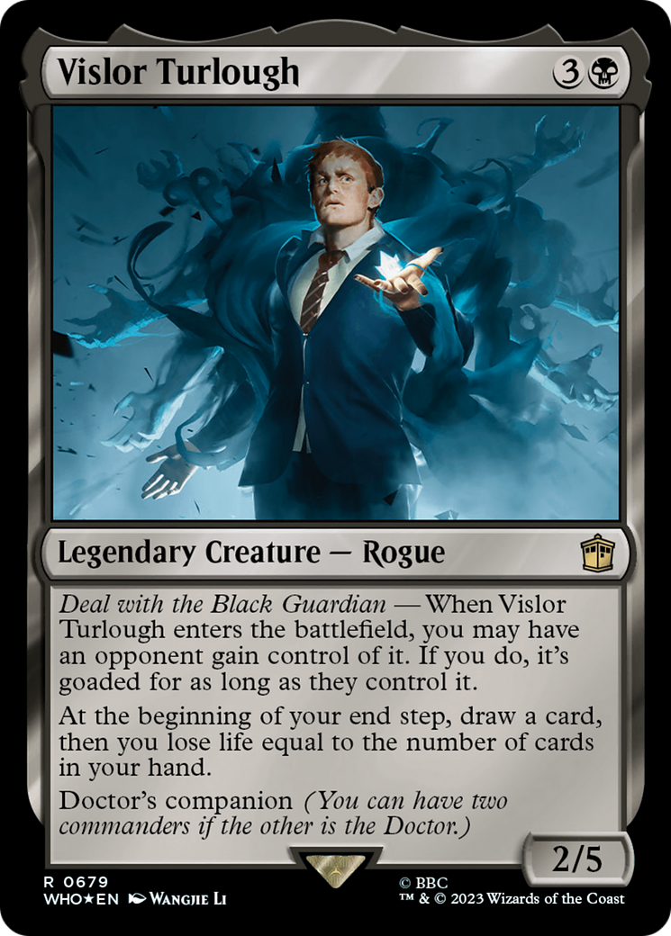 Vislor Turlough (Surge Foil) [Doctor Who] | Exor Games New Glasgow