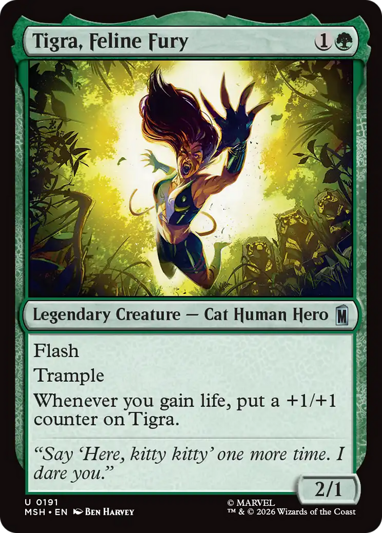 Tigra, Feline Fury [Marvel Super Heroes] | Exor Games New Glasgow