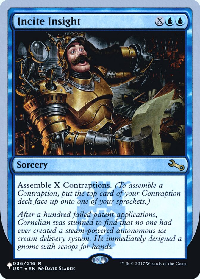 Incite Insight (Unfinity Foil Edition) [The List] | Exor Games New Glasgow