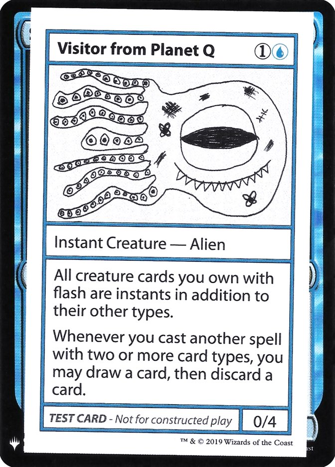 Visitor from Planet Q [Mystery Booster Playtest Cards] | Exor Games New Glasgow