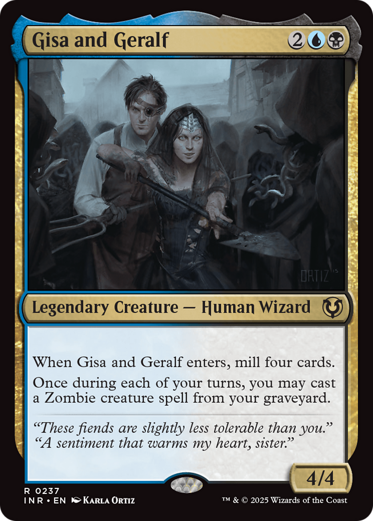 Gisa and Geralf [Innistrad Remastered] | Exor Games New Glasgow