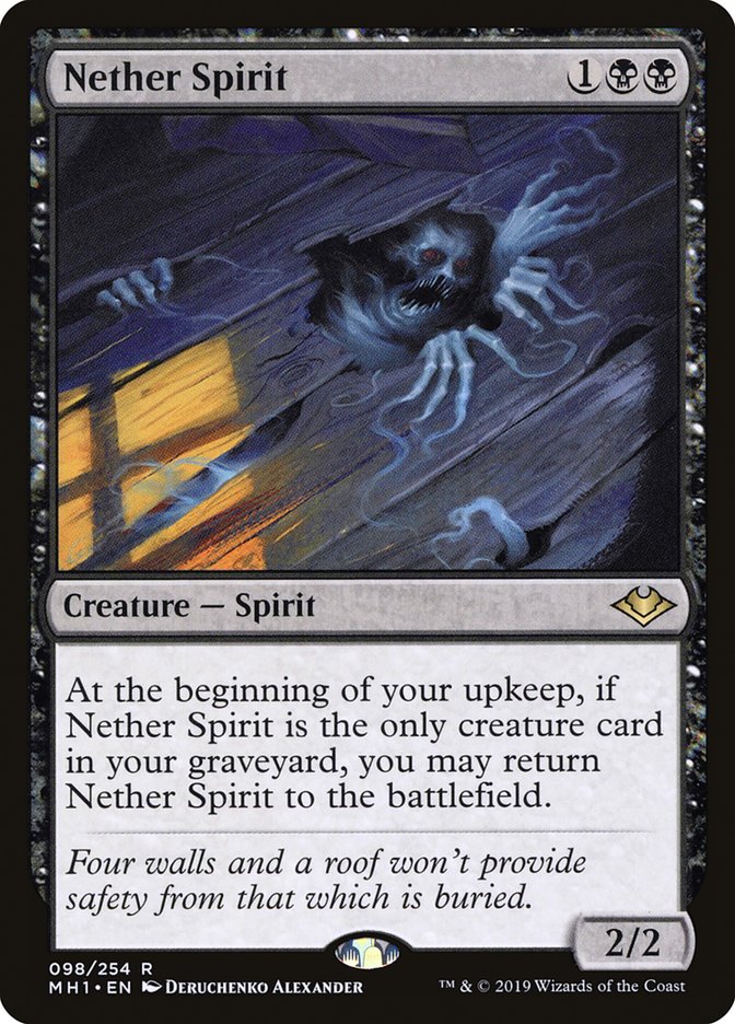 Nether Spirit [Modern Horizons] | Exor Games New Glasgow