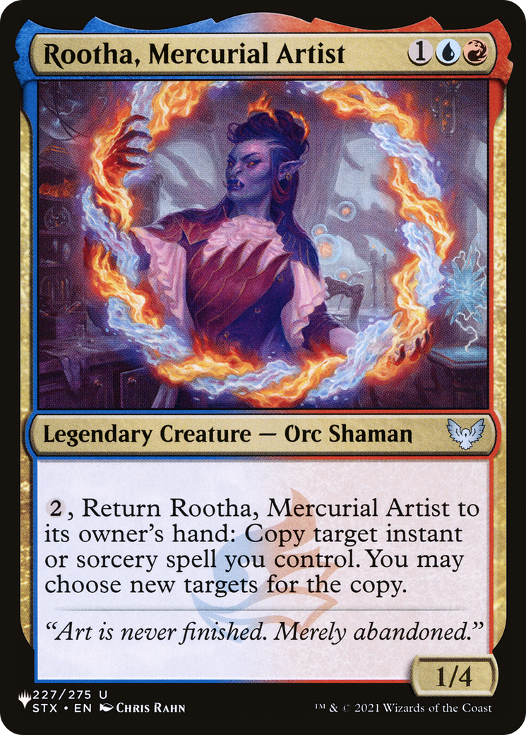 Rootha, Mercurial Artist [The List Reprints] | Exor Games New Glasgow