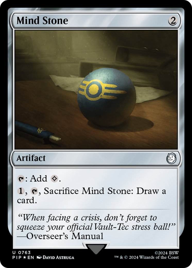 Mind Stone (Surge Foil) [Fallout] | Exor Games New Glasgow
