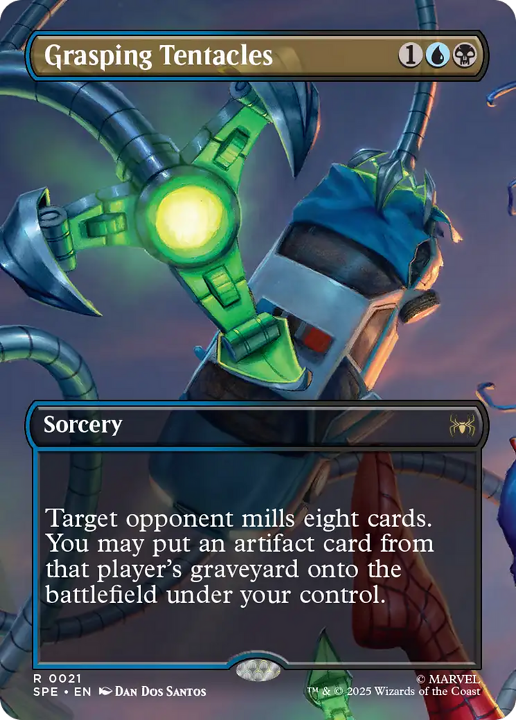 Grasping Tentacles (Borderless) [Marvel's Spider-Man: Eternal-Legal] | Exor Games New Glasgow
