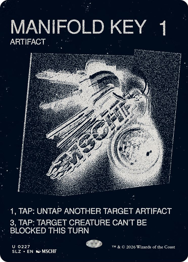 Manifold Key (0227) [Secret Lair x MSCHF: The Zeta Set] | Exor Games New Glasgow
