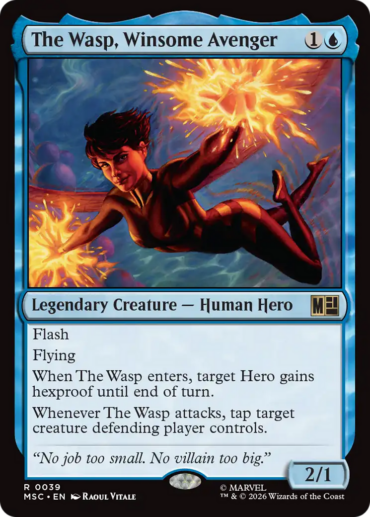 The Wasp, Winsome Avenger [Marvel Super Heroes Commander] | Exor Games New Glasgow
