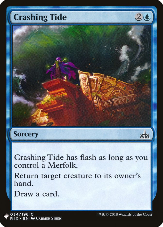 Crashing Tide [Mystery Booster] | Exor Games New Glasgow