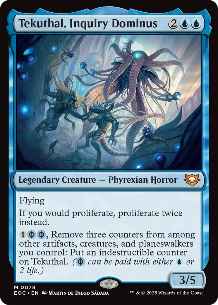 Tekuthal, Inquiry Dominus [Edge of Eternities Commander] | Exor Games New Glasgow