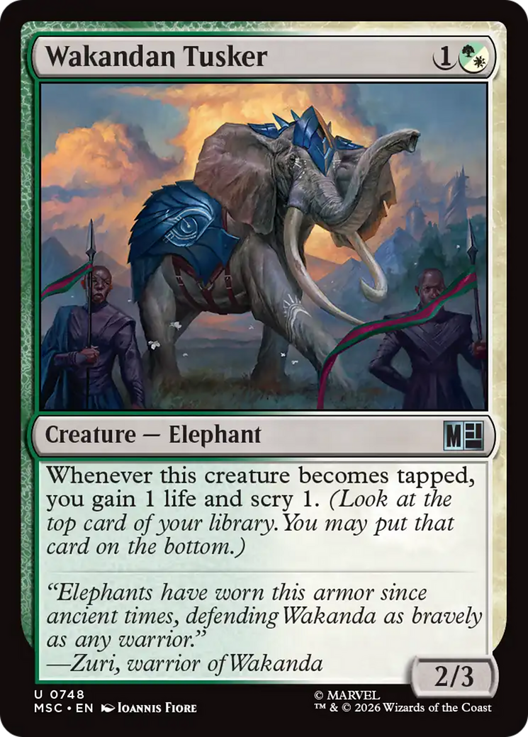 Wakandan Tusker [Marvel Super Heroes Commander] | Exor Games New Glasgow