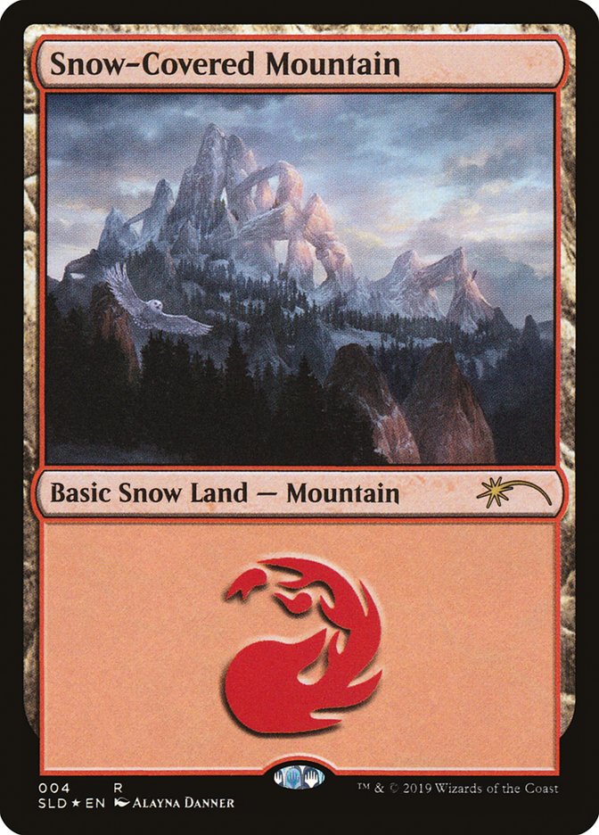 Snow-Covered Mountain (004) [Secret Lair Drop Series] | Exor Games New Glasgow