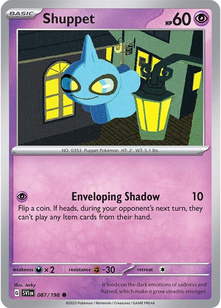 Shuppet (087/198) [Scarlet & Violet: Base Set] | Exor Games New Glasgow