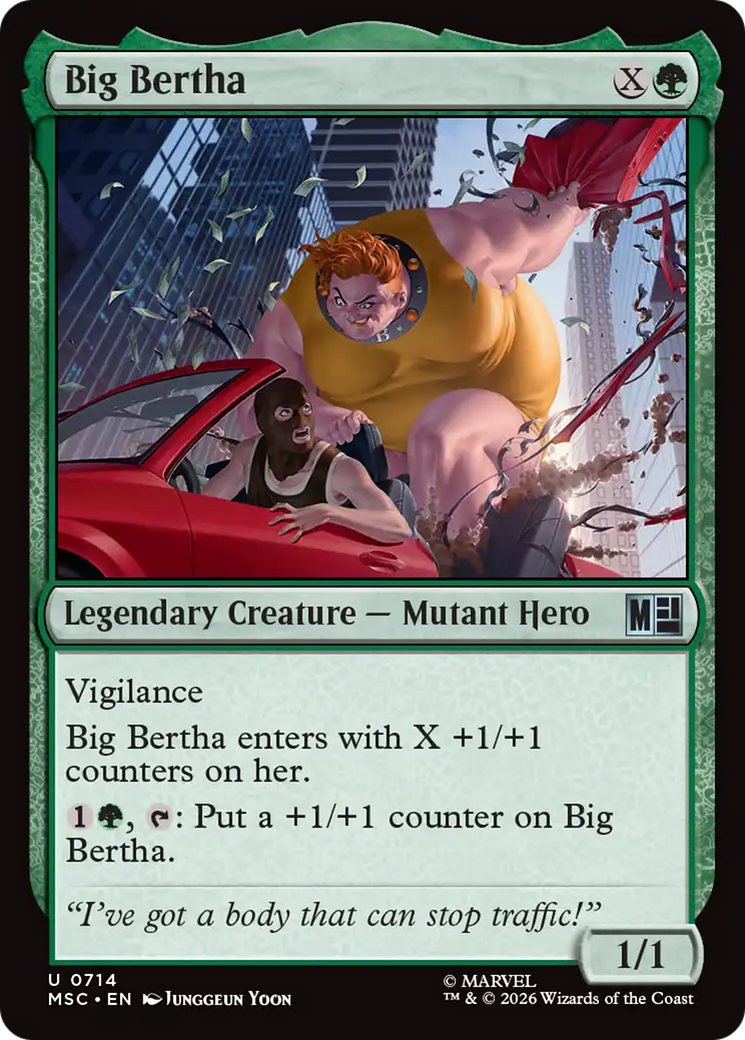 Big Bertha [Marvel Super Heroes Commander] | Exor Games New Glasgow