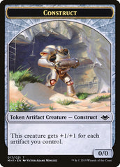 Soldier (004) // Construct (017) Double-Sided Token [Modern Horizons Tokens] | Exor Games New Glasgow