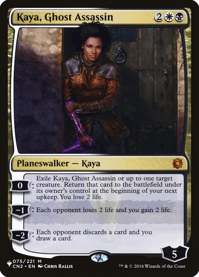 Kaya, Ghost Assassin [The List] | Exor Games New Glasgow