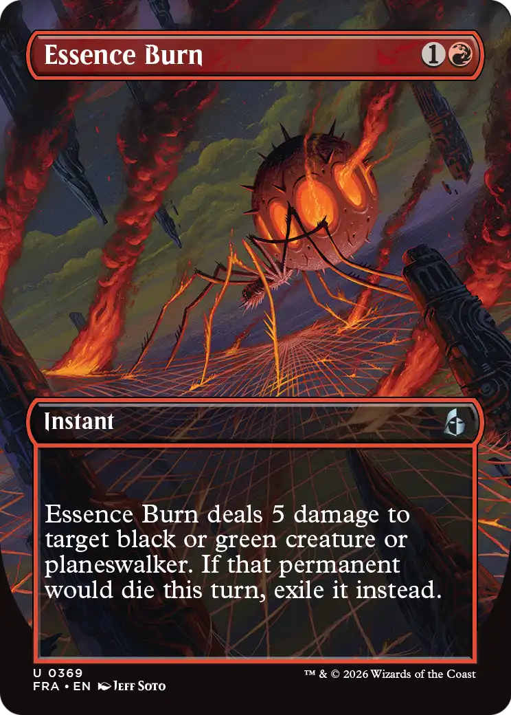 Essence Burn (Borderless) [Reality Fracture] | Exor Games New Glasgow