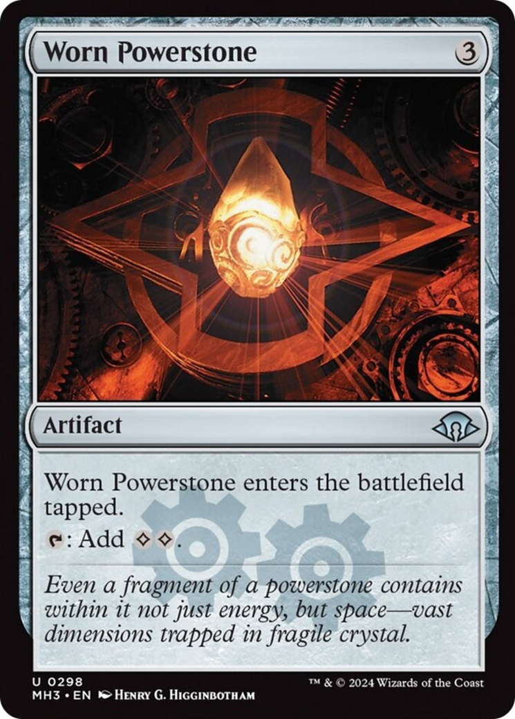 Worn Powerstone [Modern Horizons 3] | Exor Games New Glasgow